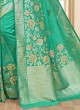 Rama Green Art Silk saree